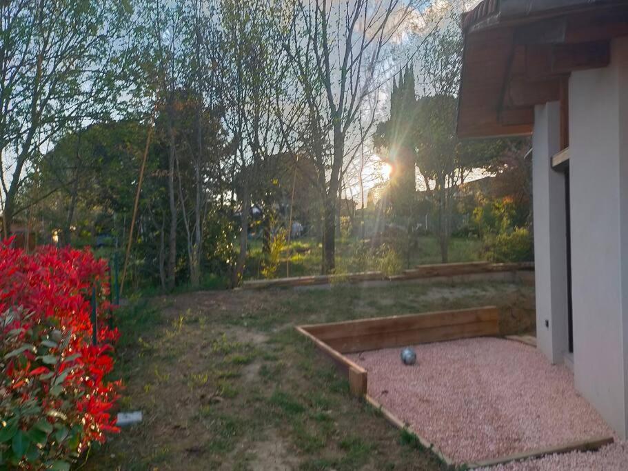 Studio Ambiance Verdoyante Et Vue Sur La Vallee Auzeville-Tolosane Екстериор снимка