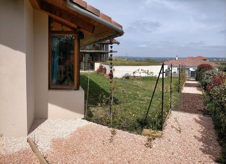 Studio Ambiance Verdoyante Et Vue Sur La Vallee Auzeville-Tolosane Екстериор снимка